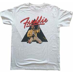 Freddie Mercury Tričko Triangle Unisex White L vyobraziť