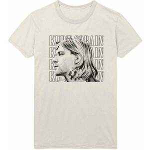 Kurt Cobain Tričko Contrast Profile Unisex Natural XL vyobraziť