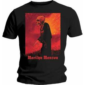 Marilyn Manson Tričko Mad Monk Unisex Black M vyobraziť