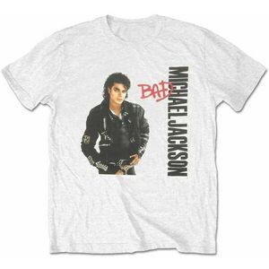 Michael Jackson Tričko Bad Unisex White XL vyobraziť