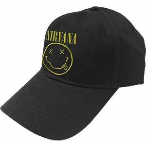 Nirvana Šiltovka Logo & Happy Face Black vyobraziť