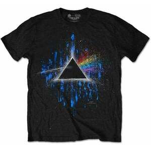 Pink Floyd Tričko Dark Side of the Moon Blue Splatter Unisex Black S vyobraziť