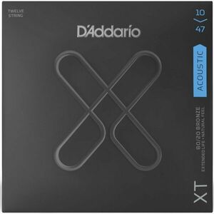 D'Addario XTABR1047-12 Struny pre akustickú gitaru vyobraziť