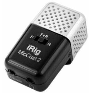 IK Multimedia iRig Mic Cast 2 Mikrofón pre smartfón vyobraziť