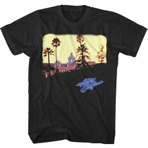 Eagles Tričko Hotel California Unisex Black M vyobraziť