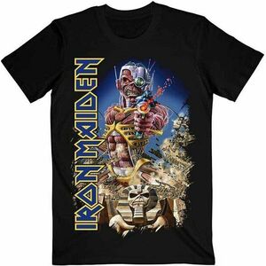 Iron Maiden Tričko Somewhere Back in Time Unisex Black XL vyobraziť