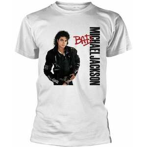 Michael Jackson Tričko Bad White XL vyobraziť