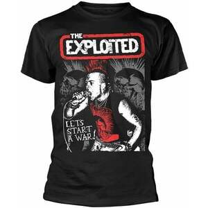 The Exploited Tričko Let's Start A War Black M vyobraziť