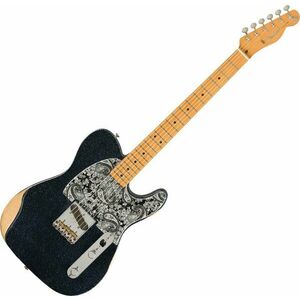 Fender Brad Paisley Esquire MN Black Sparkle Elektrická gitara vyobraziť