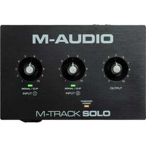 M-Audio M-Track Solo USB zvuková karta vyobraziť