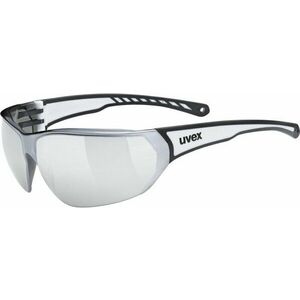 UVEX Sportstyle 204 Black White/Silver Mirrored Cyklistické okuliare vyobraziť