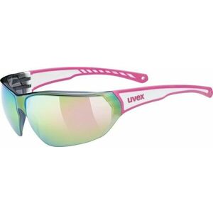 UVEX Sportstyle 204 Pink/White Cyklistické okuliare vyobraziť