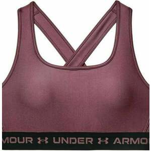 Under Armour Women's Armour Mid Crossback Sports Bra Ash Plum/Black XS Fitness bielizeň vyobraziť