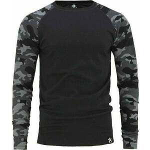 Bula Camo Merino Wool Crew Dark Grey S Termoprádlo vyobraziť