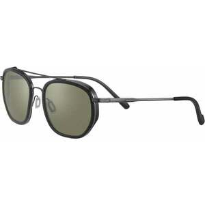 Serengeti Boron Shiny Black/Shiny Dark Gunmetal/Mineral Polarized Lifestyle okuliare vyobraziť