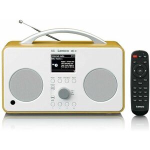 Lenco PIR-645WH White Internetové rádio vyobraziť