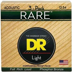 DR Strings RPM-12 Rare 3-Pack Struny pre akustickú gitaru vyobraziť