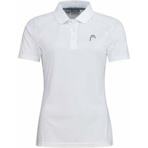 Head Club Jacob 22 Tech Polo Shirt Women White XL Tenisové tričko vyobraziť