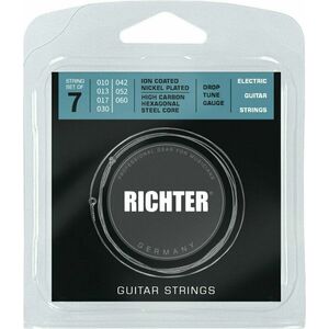 Richter Ion Coated Electric Guitar Strings 7 - 010-060 Struny pre elektrickú gitaru vyobraziť