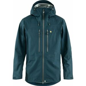 Fjällräven Bergtagen Eco-Shell Outdoorová bunda Mountain Blue S vyobraziť