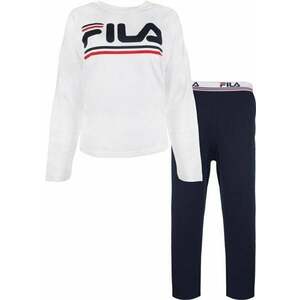 Fila FPW4105 Woman Pyjamas White/Blue XS Fitness bielizeň vyobraziť