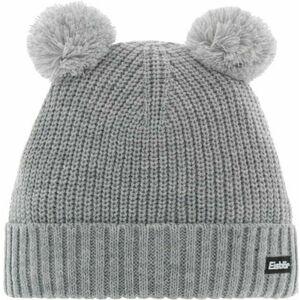 Eisbär Ponti Pompon Kids Beanie Grey UNI Lyžiarska čiapka vyobraziť