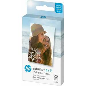 HP Zink Paper Sprocket 20 ks Fotopapier vyobraziť