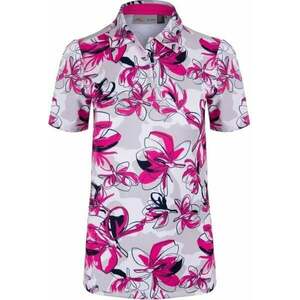 Kjus Womens Enya Printed S/S Magenta/Alloy 38 Polo košeľa vyobraziť