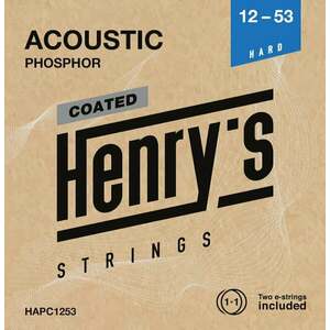 Henry's Coated Phosphor 12-53 Struny pre akustickú gitaru vyobraziť