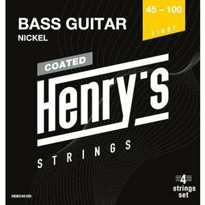 Henry's Coated Nickel 45-100 Struny pre basgitaru vyobraziť