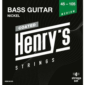 Henry's Coated Nickel 45-105 Struny pre basgitaru vyobraziť