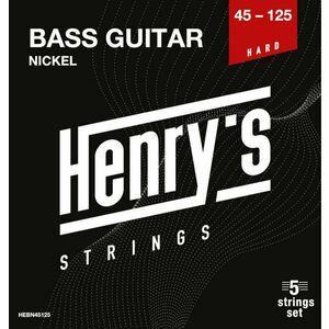 Henry's Nickel 45-125 Struny pre 5-strunovú basgitaru vyobraziť