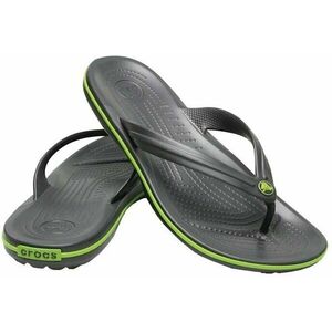 Crocs Crocband Flip Šlapky Graphite/Volt Green 36-37 vyobraziť