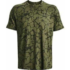 Under Armour Men's UA Rush Energy Print Marine OD Marine OD Green/Black M Fitness tričko vyobraziť