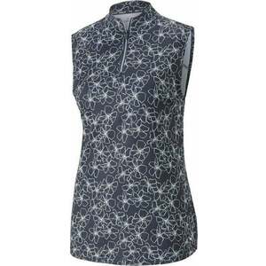 Puma Womens Cloudspun Island Flower Sleeveless Navy Blazer XS Polo košeľa vyobraziť