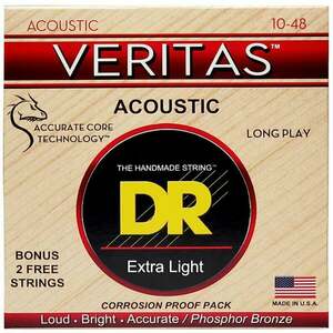 DR Strings VTA-10 Struny pre akustickú gitaru vyobraziť