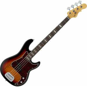 G&L LB-100 RW 3-Tone Sunburst Elektrická basgitara vyobraziť