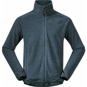 Bergans Hareid Fleece Jacket NoHood Orion Blue S Outdoorová mikina vyobraziť