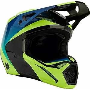 FOX V1 Streak Helmet Black/Yellow XL Prilba vyobraziť