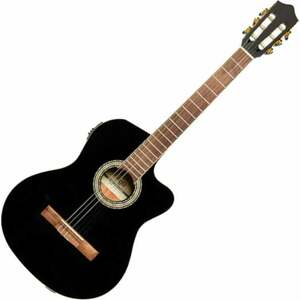 Stagg SCL60 TCE-BLK 4/4 Klasická gitara s elektronikou vyobraziť