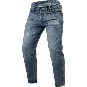 Rev'it! Jeans Rilan TF Medium Blue Vintage W33/L34 Jeansy na motocykel vyobraziť