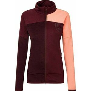 Rock Experience Kobra Mock Neck FZ Woman Fleece Windsor Wine/Desert Flower/Windsor Melange M Outdoorová mikina vyobraziť