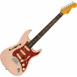 Fender FSR American Professional II Stratocaster Thinline RW Transparent Shell Pink Elektrická gitara vyobraziť