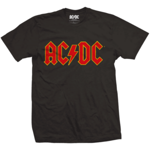 AC/DC Tričko Logo Unisex Black S vyobraziť