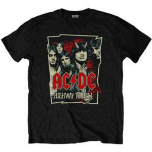 AC/DC Tričko Highway To Hell Sketch Unisex Black M vyobraziť