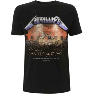 Metallica Tričko Stockholm '86. Unisex Black S vyobraziť