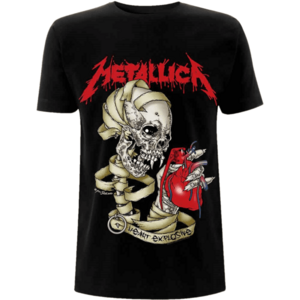 Metallica Tričko Heart Explosive Unisex Black 2XL vyobraziť