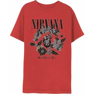 Nirvana Tričko Heart Shape Box Unisex Red XL vyobraziť