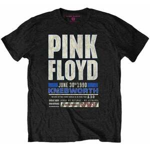 Pink Floyd Tričko Knebworth '90 Blue Unisex Black XL vyobraziť