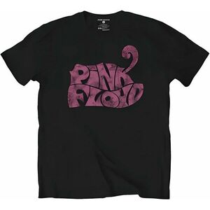 Pink Floyd Tričko Swirl Logo Unisex Black 2XL vyobraziť